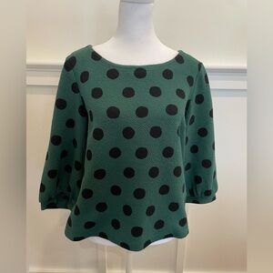 Maeve 3/4 sleeve top size M